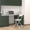 Emma and Oliver Set of 6 Stackable Folding Plastic Chairs - 650 LB Weight Capacity